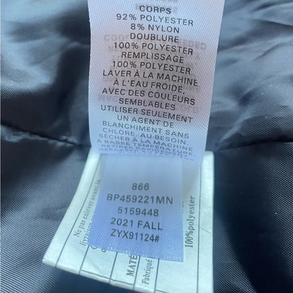 BP. | Men’s | Puffer Jacket | Black and Plaid | Small - Picture 8 of 9